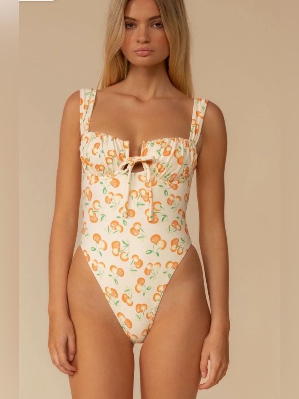 MONTCE Cherry one piece swim